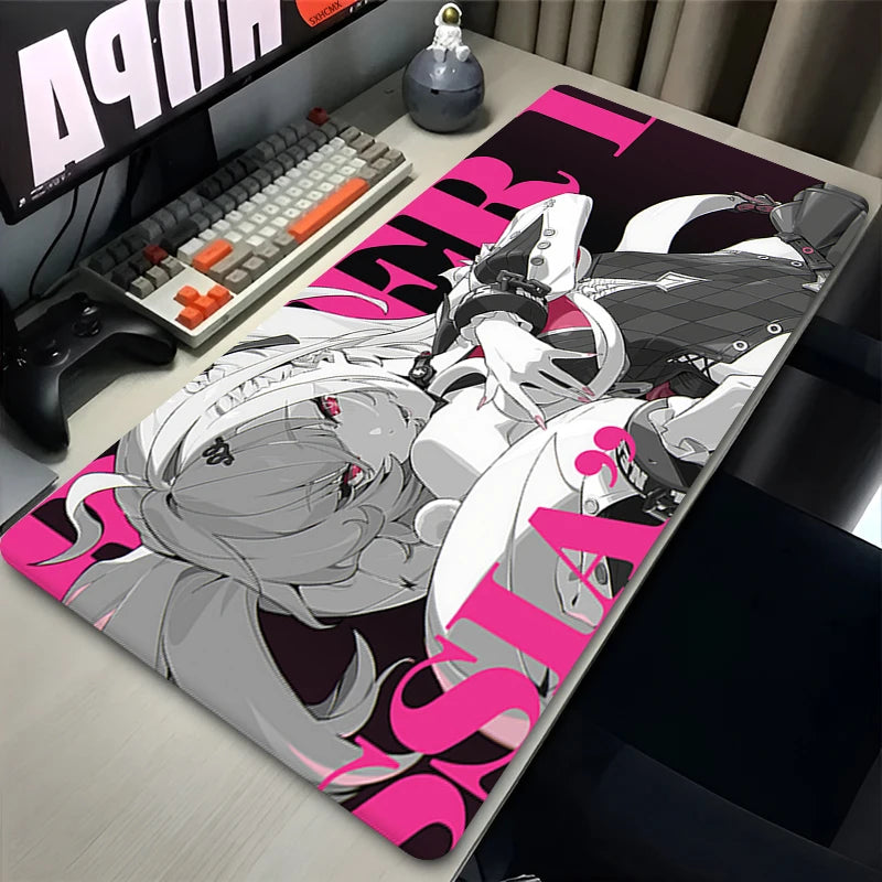 Mousepad Kawaii Cute Anime Girl Sexy Cissia Mouse Pad Zenless Zone Zero XXL Gaming Pc Accessories ZZZ Gamer Cabinet Desk Mat