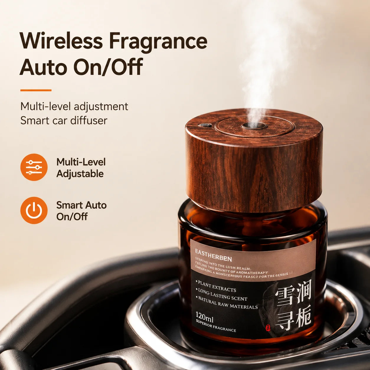 Classic Smart Car Air Freshener Car Perfume High-end Long-lasting Fragrance Car Odor Remover Car Interior Ornament