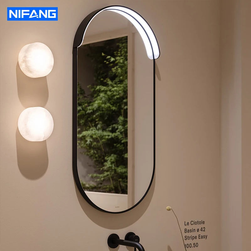 Modern Nordic Wall Sconce Spanish Natural Marble Round Wall Lamp Living Room Hallway Stair Wall Light Bedroom Bedside Lamp