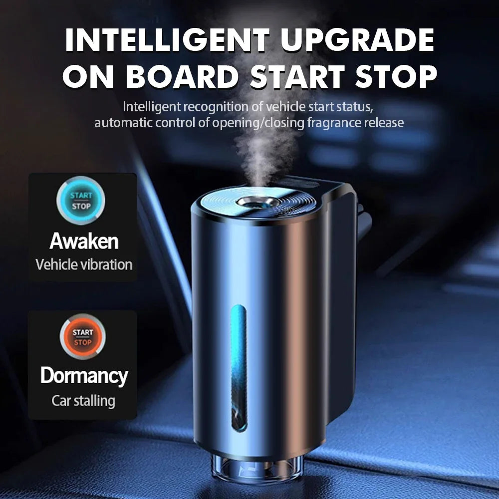 CarAir Diffuser Aroma  Intelligent Perfume Car Air Vent Humidifier Mist Aromatherapy Air Freshener Removing Odors Car Accessorie