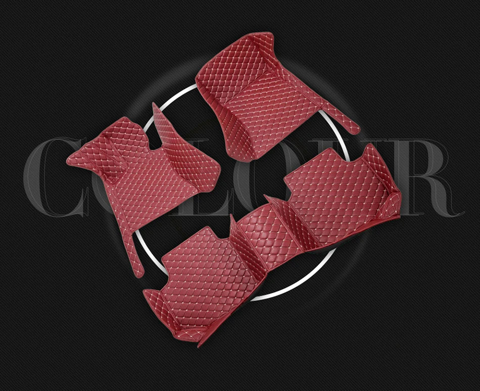 MATIKOHI Custom Car Floor Mats For Skoda Kodiaq Auto Carpets Foot Coche Accessorie