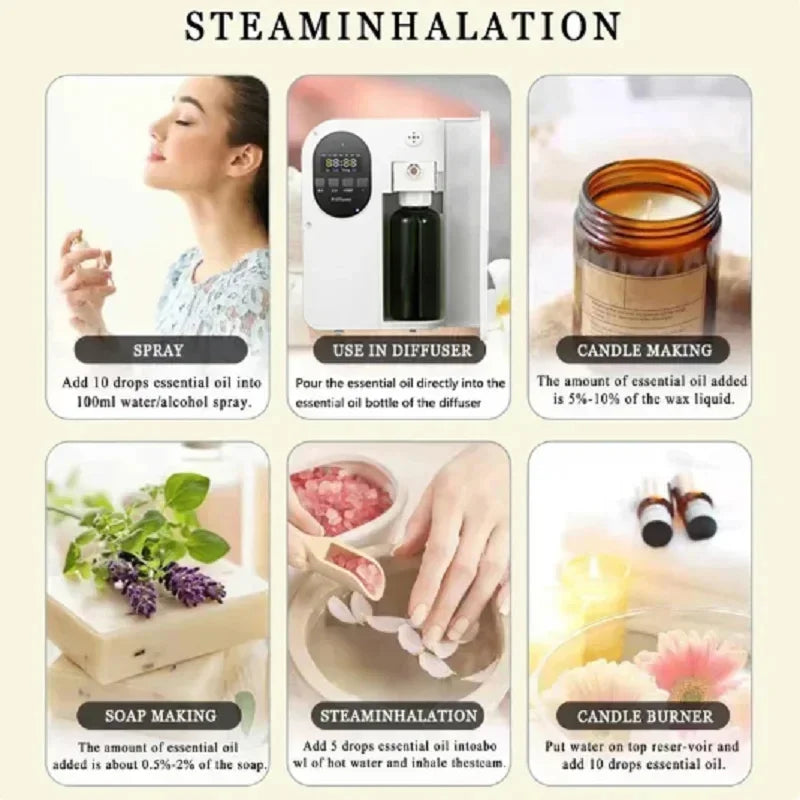500ML Hilton Ritz Carlton Fragrance Oil Flameless Aromatherapy Fragrance Essential Oil Refill Aroma Machine Diffuser DIY Perfume