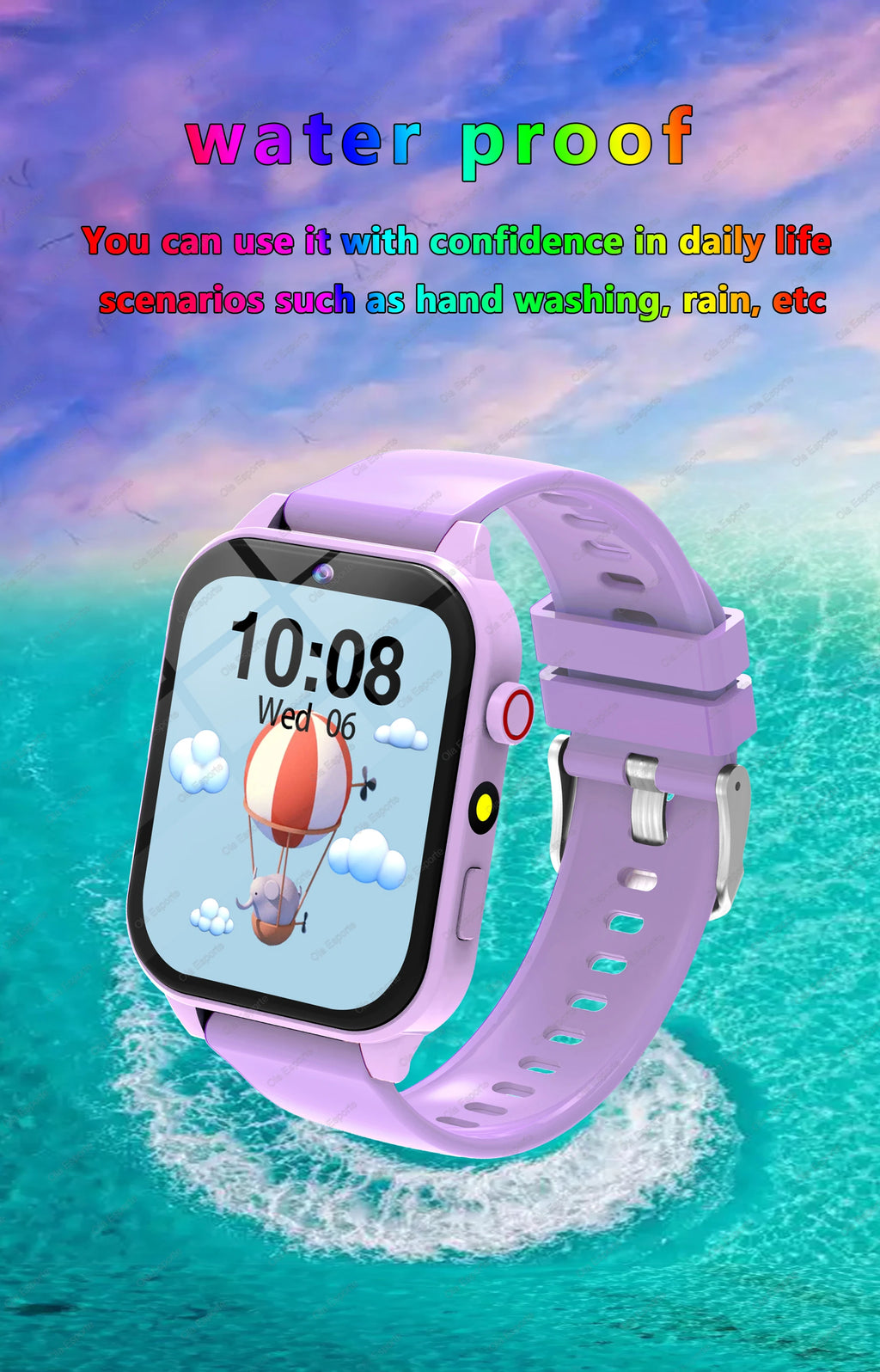 100+ Game SmartWatch Kid Child HD Screen Lighting Music Smart Watch Boy Girl Gift Children Smartwatch For IOS Android 2025 New