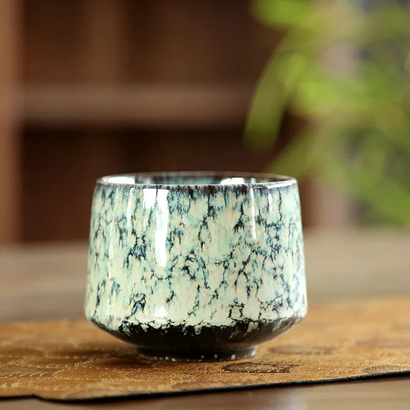 Laysda Vintage Coffee Mug 200ml ceramics Tea cup Japanese-style cafes Drinkware Stoneware Espresso for Restaurants Hotels