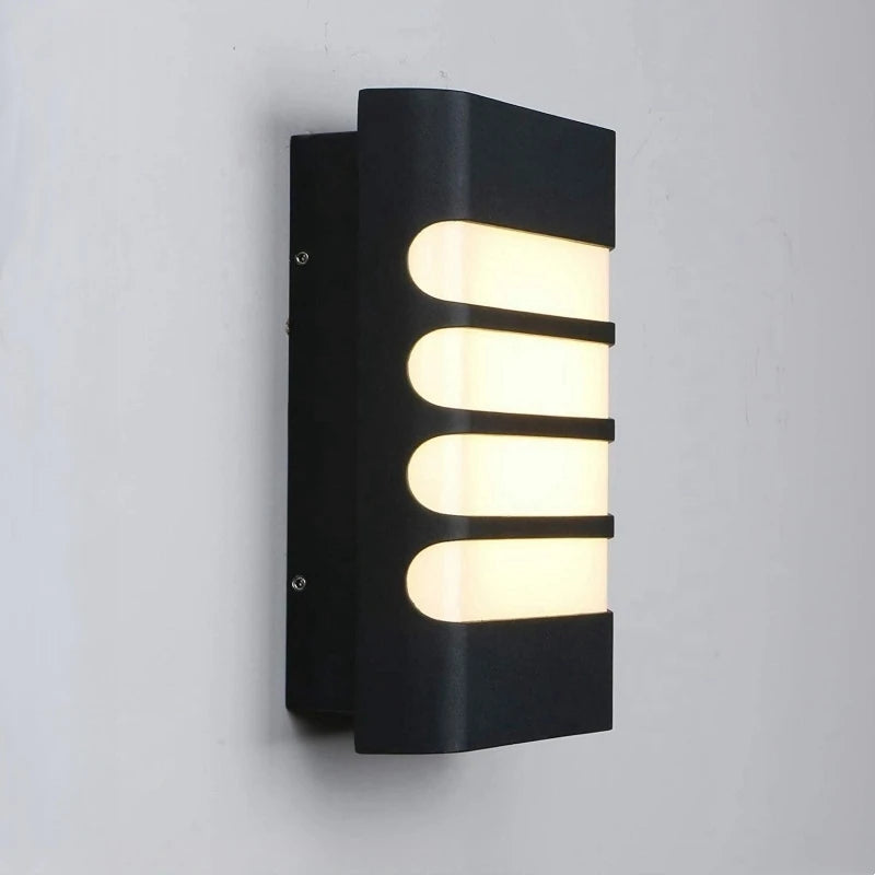 12W/18W LED Outdoor Wall Lamp Plastic/Aluminum Front Door Waterproof IP65 Sconce Garden Patio Terrace Home Wall Lighting Fixture