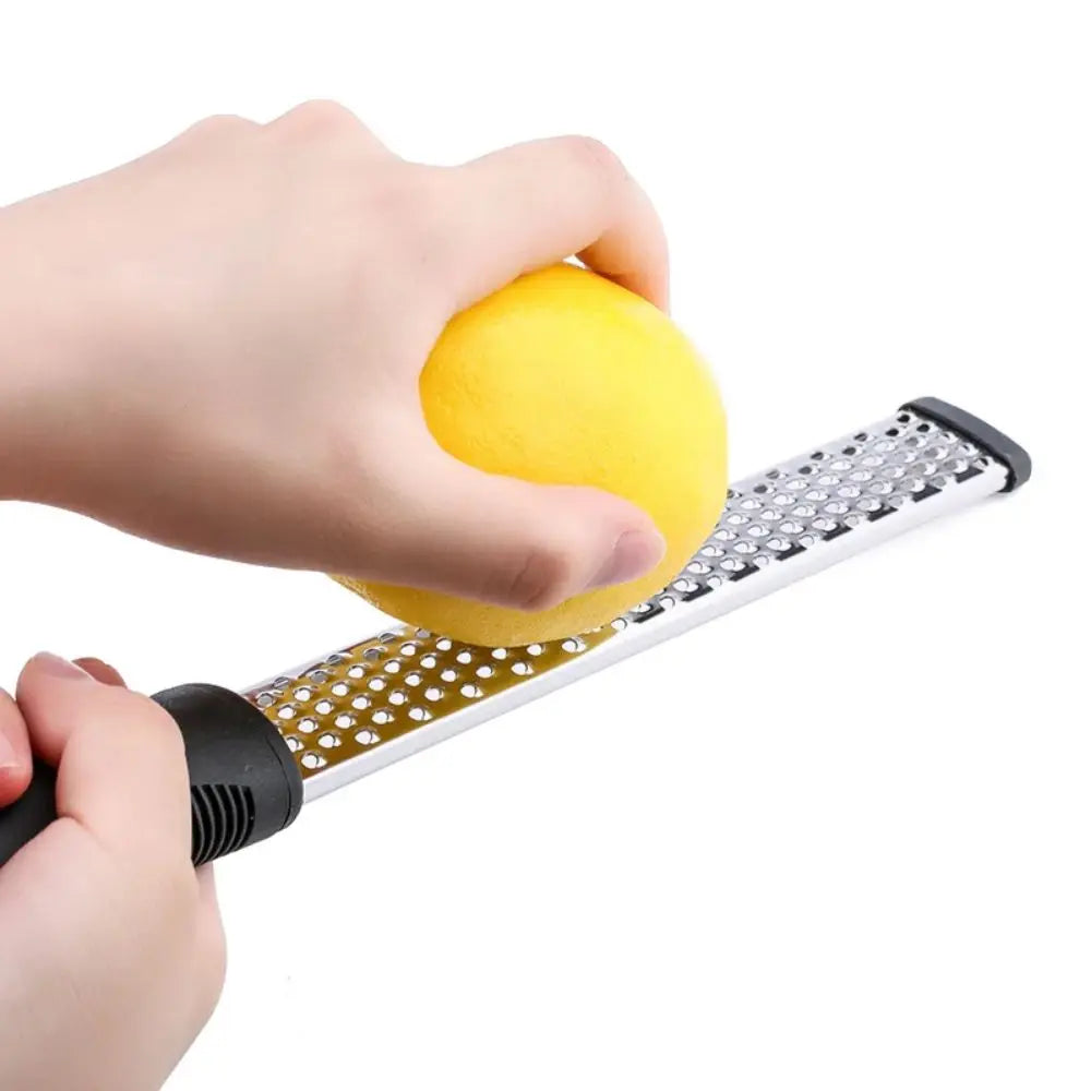 DU High Quality Stainless Steel Peel Lemon Cheese Vegetable Manual Grater Peeler Sharp Blade Choppable Cheese Kitchen Tools