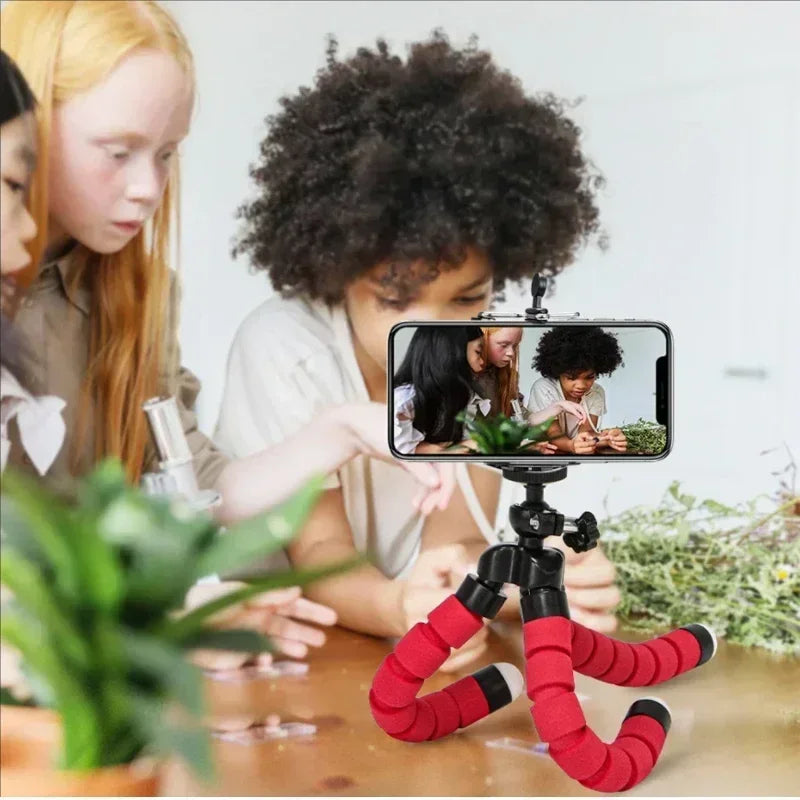 Tripod For Phone Mobile Camera Holder Clip Smartphone Monopod Tripe Stand Octopus Mini Tripod Stativ For iPhone Samsung Xiaomi