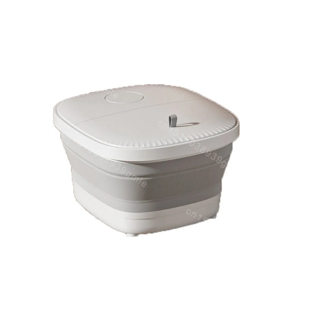 Electric Foot Batch Massager Device Automatic Washbasin Foot Massage Deep Issue Relaxation Feet Warmer Soaking Footbath Bucket