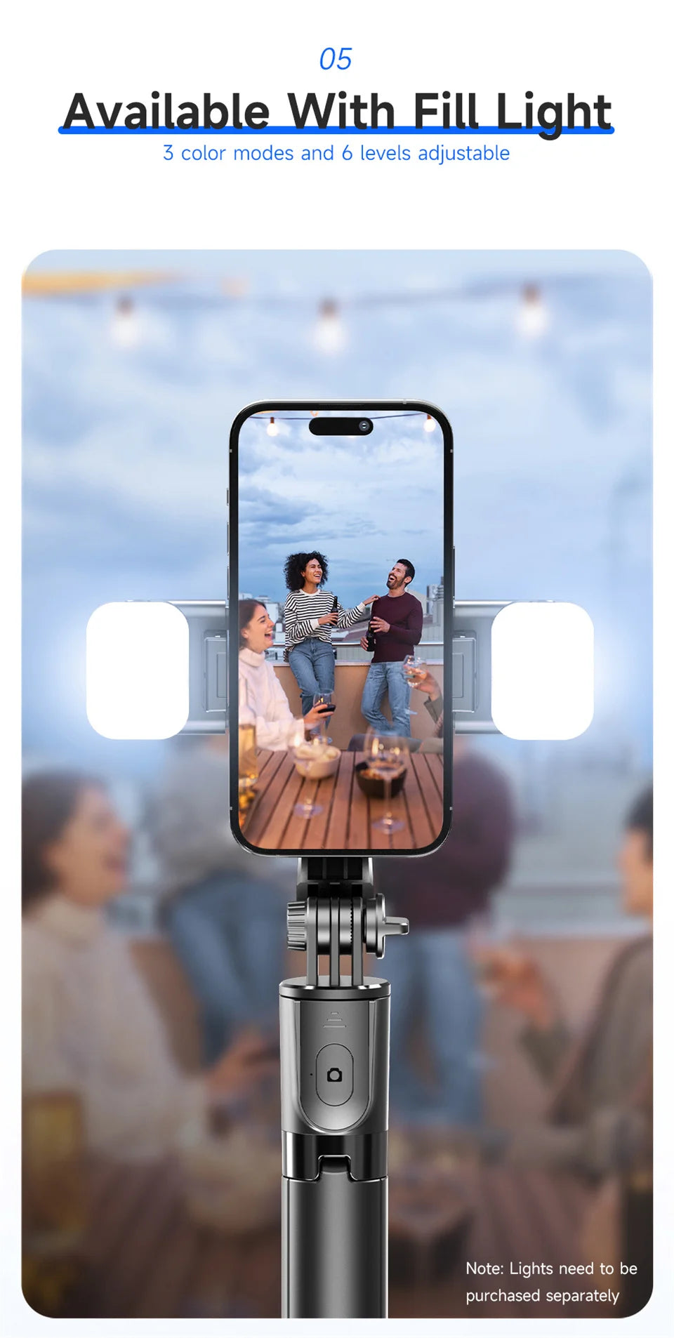 Portable Mini Selfie Stick Tripod With Fill Light Stand Phone Holder Extendable Wireless Bluetooth Remote For Live Broadcast