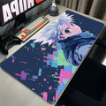 Killua Zoldyck Mousepad Hunter x Hunter Anime Computer Pad Game Mouse Mat Office Laptop Deskpad Non-slip Desk Accessories Mat