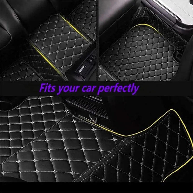 Custom Car Floor Mats For Fiat Cronos 2018 2019 2020 2021 2022 All Weather Waterproof Car Floor Mats