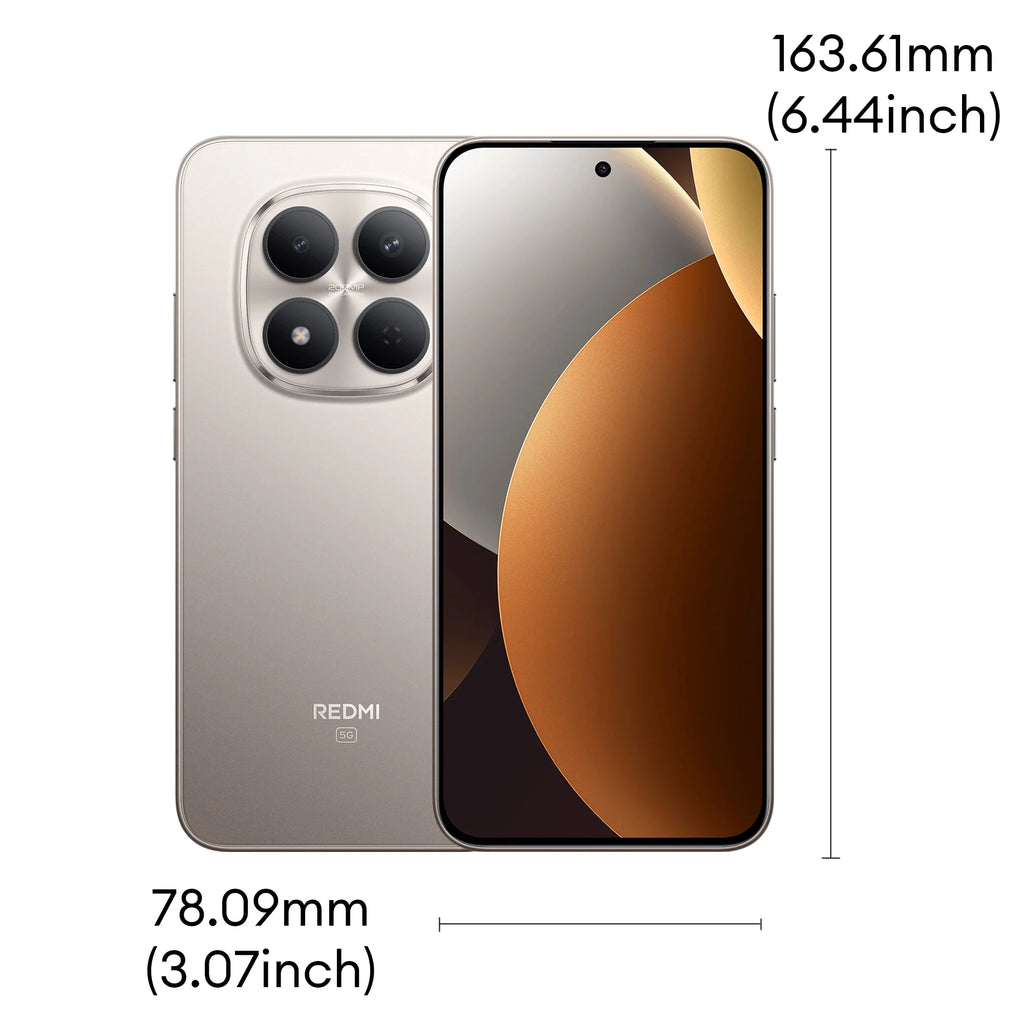 Xiaomi Redmi Note 15 Pro 5G Global Version MediaTek Dimensity 7400-Ultra 6.83" 120Hz AMOLED Display 200MP 6580mAh 45W