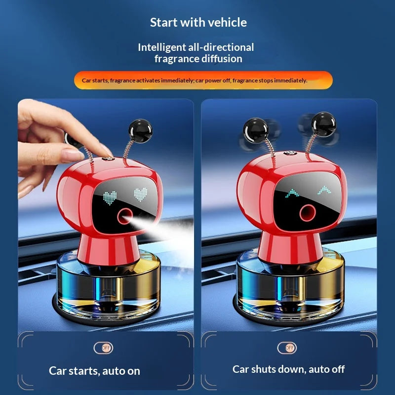 intelligent  aromatherapy robot perfume purification air humidifier automatic fragrance