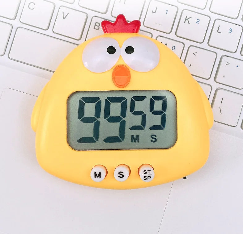1-99 Minutes Cooking Study Work Timer Reminder For Shop Home Kitchen Gadget Cute Frogs Kitchen Electronic Digital Timer Gift