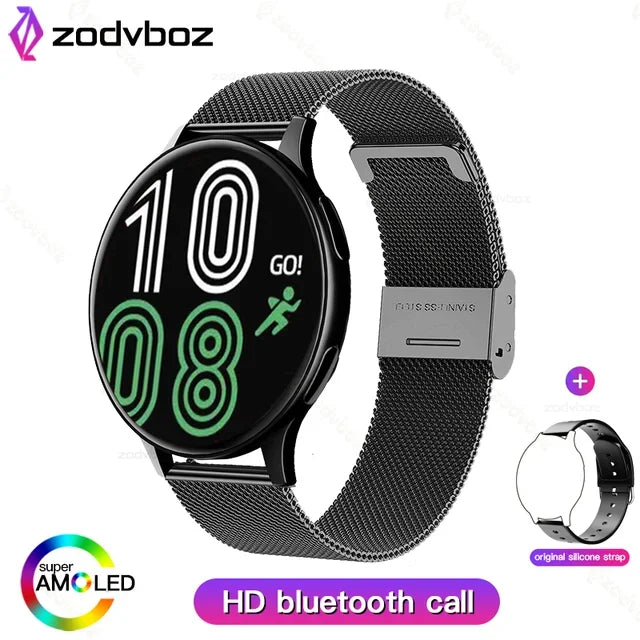 2026 New Women Bluetooth Call Smart Watch Heart Rate Blood Pressure Monitoring Smartwatches IP67 For Android IOS Men Smartwatch