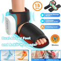 Wireless Dual-Airbag Air Compression Foot Ankle Massager 3 Modes 4 Heated Levels Rechargeable Electric Sole Heel Relaxation Wrap