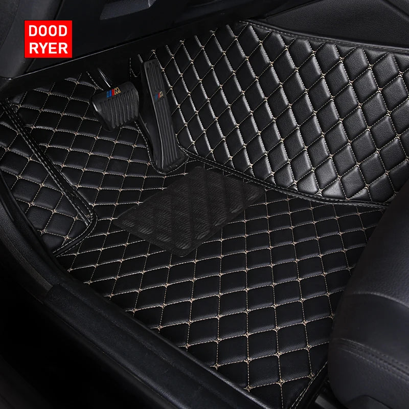 DOODRYER Custom Car Floor Mats For BMW X5 E53 E70 F15 G05 F85 F95 Auto Carpets Foot Coche Accessorie