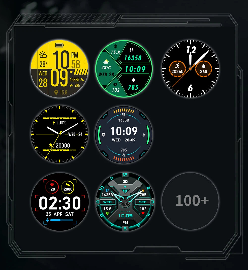 2025 COLMI V76 GPS Smartwatch 1.43" Ultra AMOLED Display Built-in Compass Altimeter Bluetooth Call Smart Watch 500mAh Battery