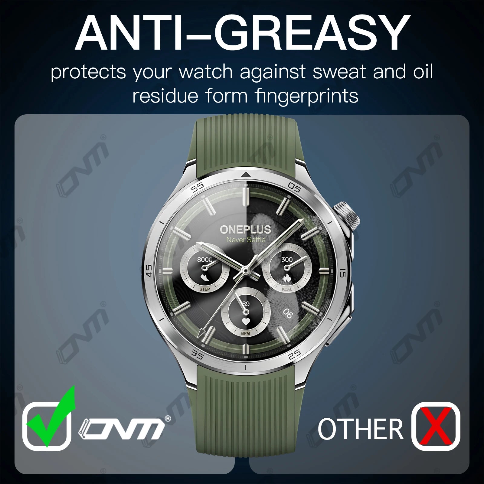 2.5D Screen Protector for OnePlus Watch 3 Tempered Glass Anti-Scratch Protection Glass Film Ultra-HD Protector Accessories