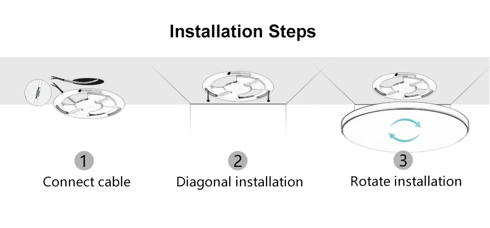 0.9 Inch Ultra-thin Smart LED Ceiling Light Pendant 24W 28W 38W 48W AC85V-265V Indoor Home Decorative Fixtures Remote Control