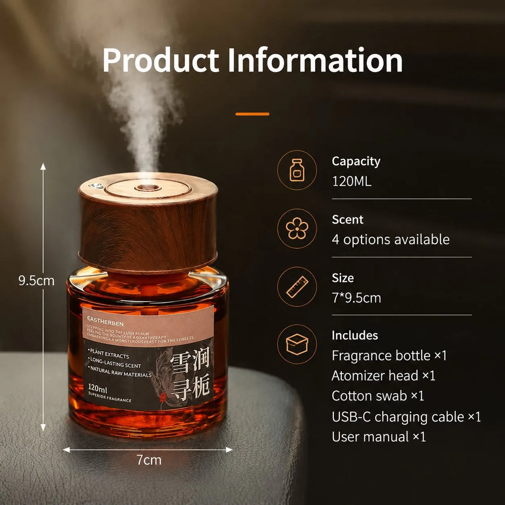 Classic Smart Car Air Freshener Car Perfume High-end Long-lasting Fragrance Car Odor Remover Car Interior Ornament