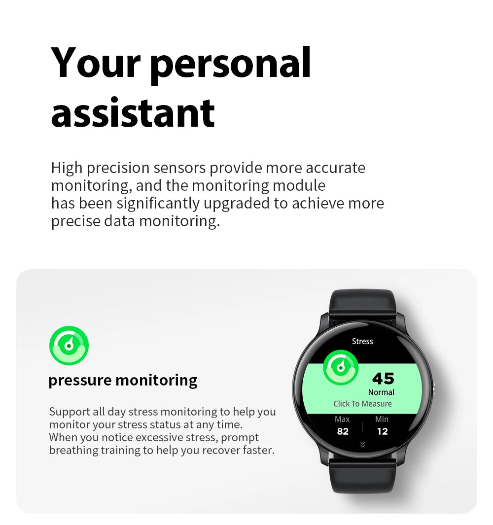 LIGE 2025 Bluetooth Call Smart Watch Women Custom Dial Watches Men Sports Fitness Tracker Heart Rate Smartwatch For Android iOS