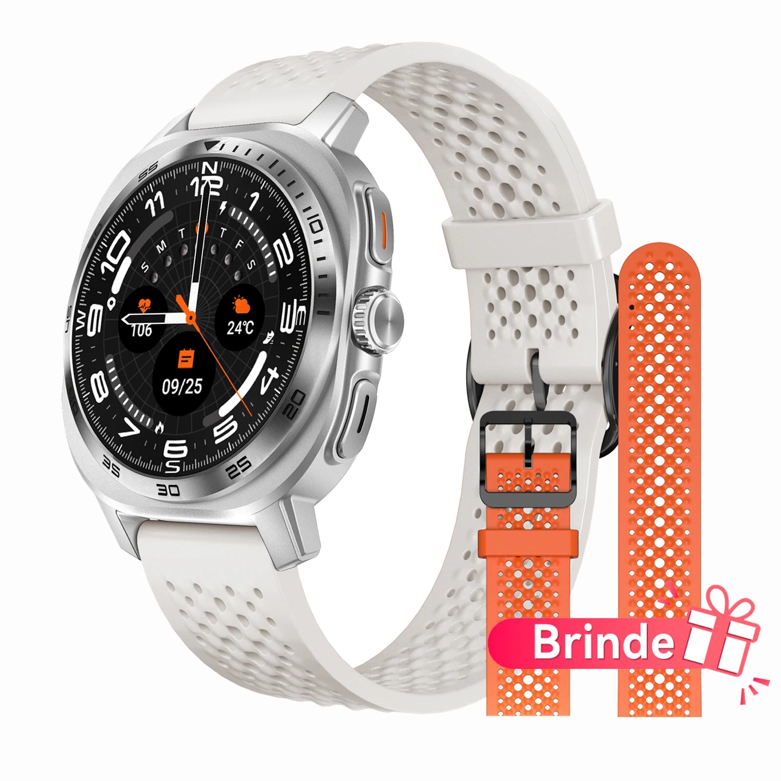 AURAFIT AM32 Custom Watch Wallpaper Smartwatch Call/Message Alerts Wireless Calls Sports Watch