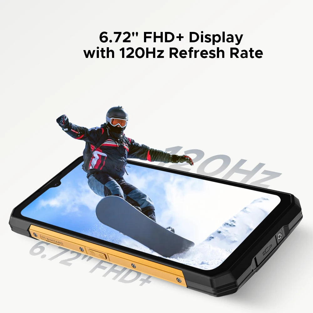 World Premiere DOOGEE S200 X 5G Rugged Phone 12+512GB Smartphone 6.72” FHD+120Hz IPS screen Dimensity 7050 10100mAh battery 33W