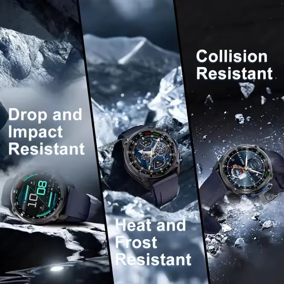 T-Rex3 Pro GPS Offline Map 1000mAh Battery Smart Watch Built in Swim Sports Clock 10ATM Waterproof 4GB Outdoors Military Watches