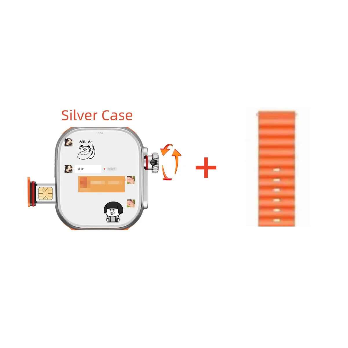 32+256GB 4G Smart Watch Android System With 2.2 inch Amoled Screen 800W Camera WiFi GPS 4g SIM card S10 Ultra Smartwatch For Men