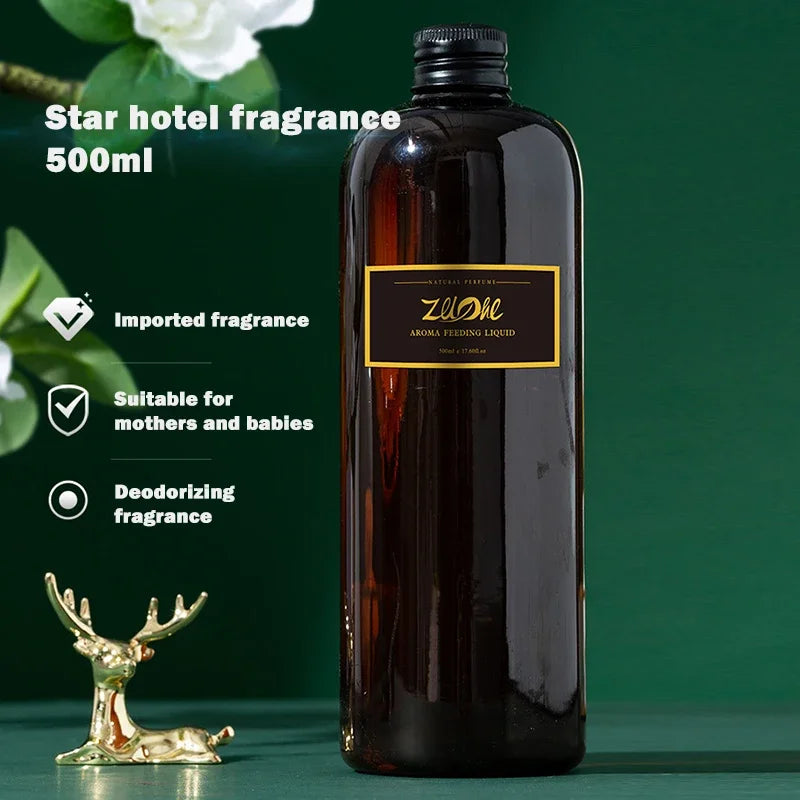 500ML Hilton Ritz Carlton Fragrance Oil Flameless Aromatherapy Fragrance Essential Oil Refill Aroma Machine Diffuser DIY Perfume