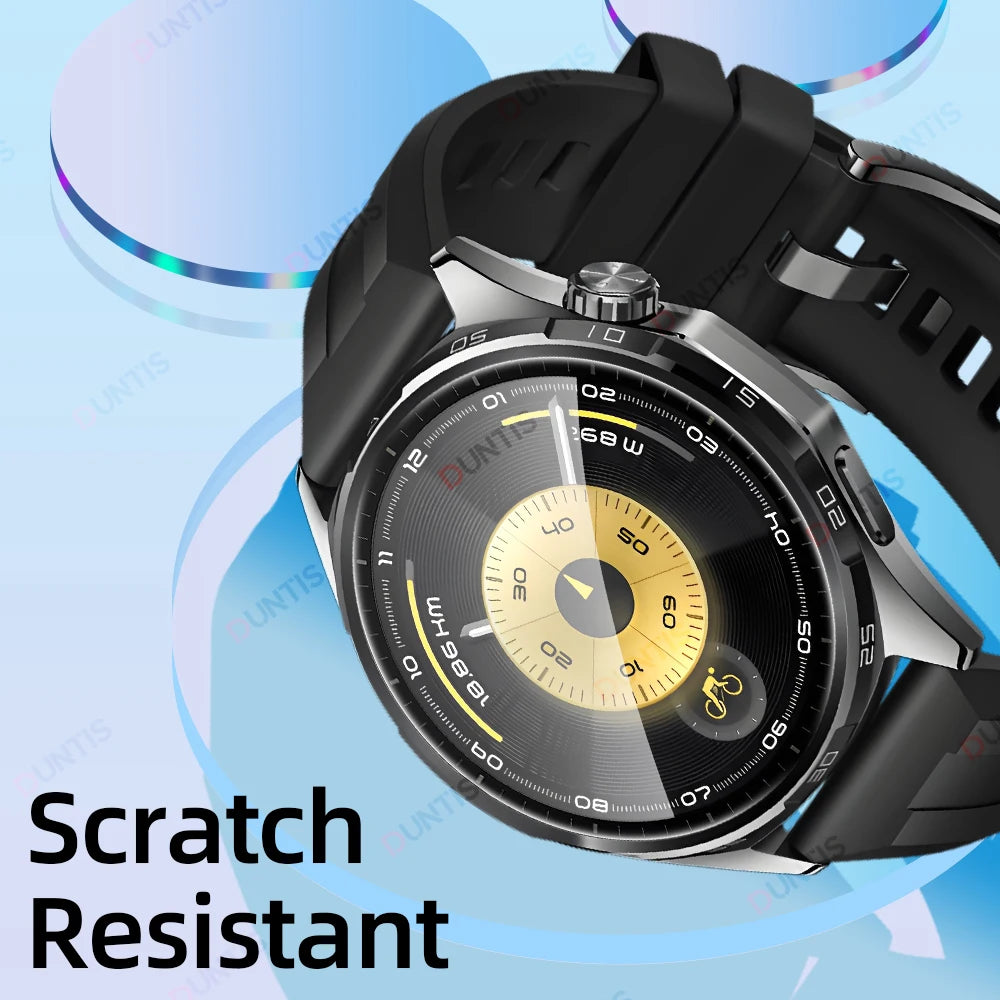 Screen Protector for Huawei Watch GT 6 Pro 46mm 3D Curved Screen Protector Ultra-HD Full Coverage Protective Film Accessories