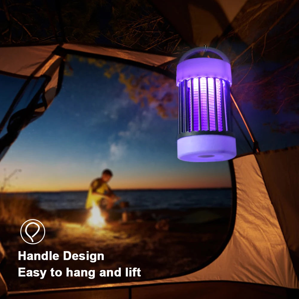 Electric Mosquito Killer Lamp UV Light Bug Zapper Trap USB 5V Summer Fly Swatter Insect Killer Light ﻿Camping