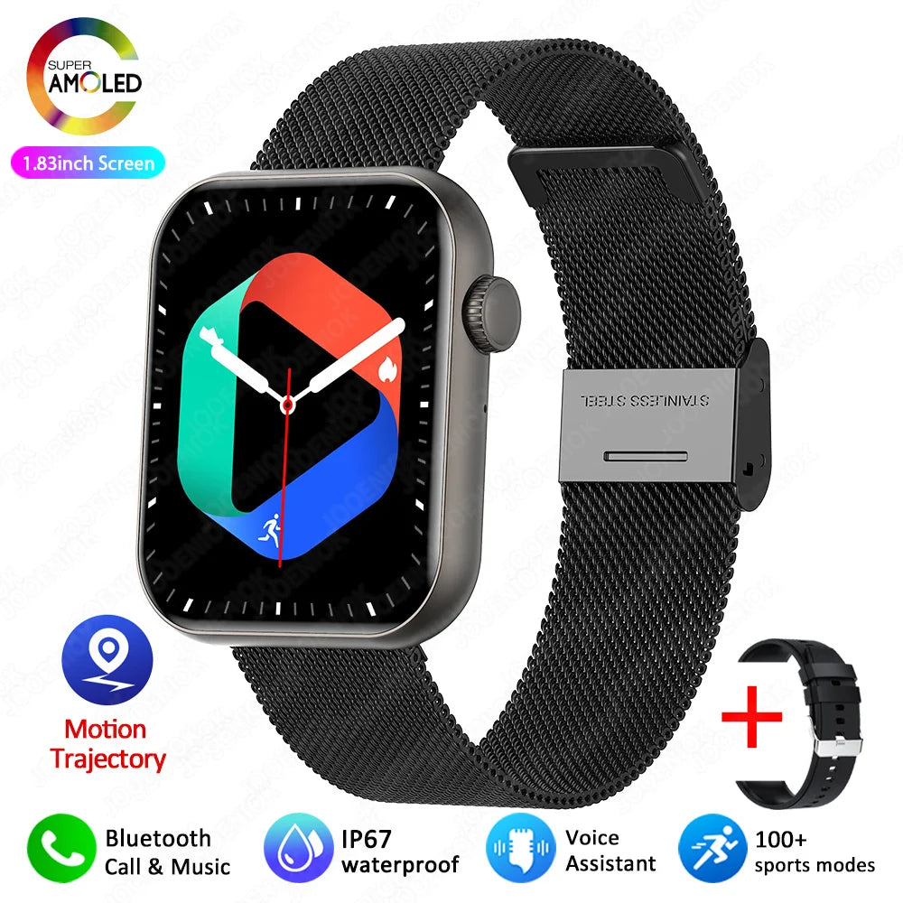 2026 New Popular Smartwatch Full Touch Screen Bluetooth Call Heart Rate IP68 Waterproof Watches Sports Bracelet SmartWatch Women