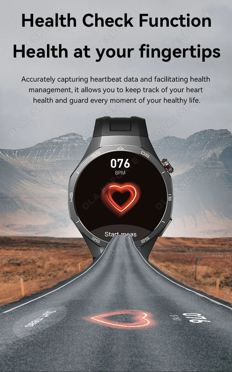2026 New Watch5 PRO Smart Watch Men AMOLED HD Screen Sports Fitness Waterproof Watch Heart Rate Bluetooth Call Smartwatch HW12