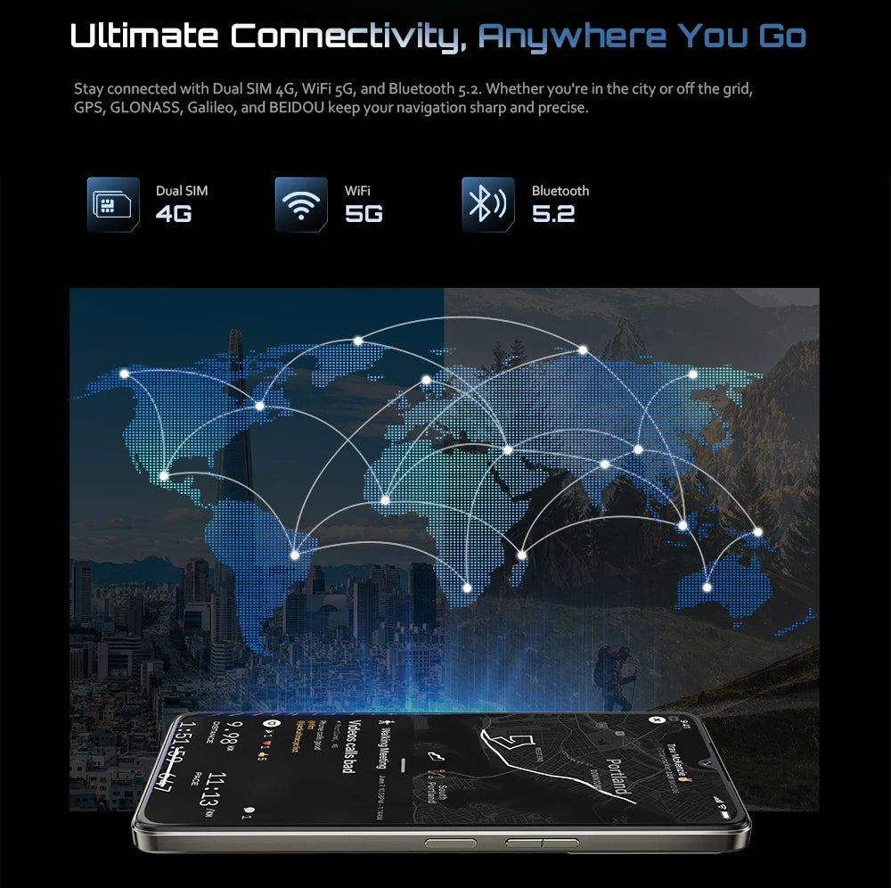 [Ship From UK] Cubot P90 Android 15 Smartphone 24GB(12+12) RAM 256GB ROM 6.88" 120Hz 64MP+16MP 5100mAh NFC Cellphones
