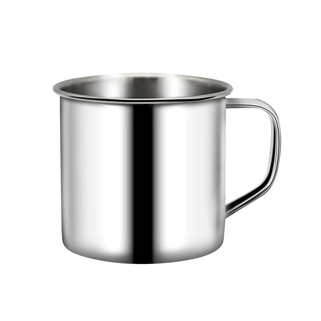 200ML Stainless Steel Mug Coffee Cup Outdoor Camping Mug Metal Coffee Tea Cups Home Travel Tumbler Beer Tea Juice Drinking Cup