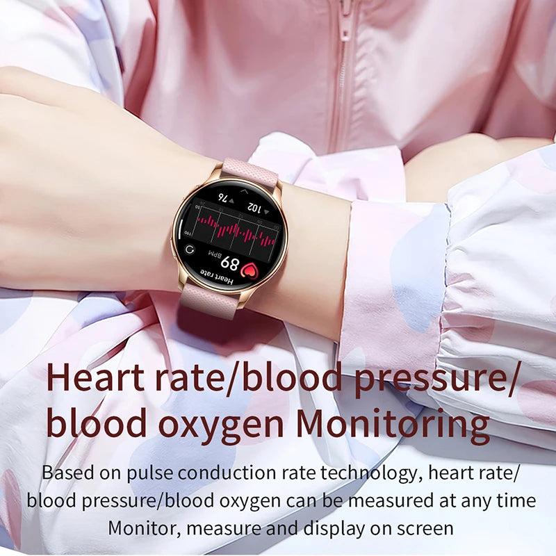 New Smart Watch Men Health monitoring Sports Fitness Watch Heart Rate Full Touch Screen Bluetooth Call 2025 Men and women Gift