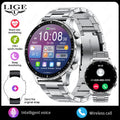 LIGE 2026 New Smart Watch Men Blood Oxygen Health Monitor Men's Watches AI Voice Assistant Bluetooth Call Men Sports Smartwatch