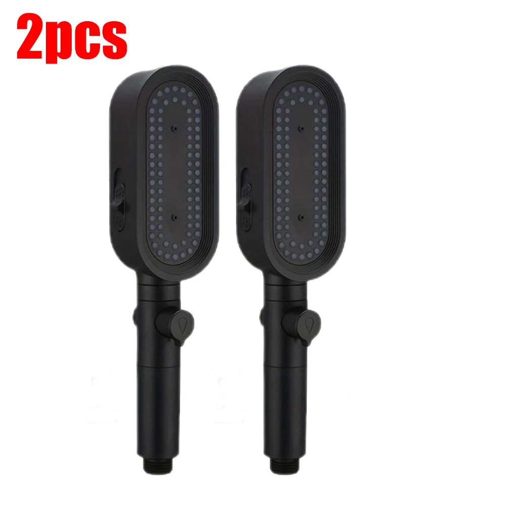 3 Modes Powerful Shower Head Anti-clogging and Easy To Clean Anti Anti-limescale Shower Head Handheld Flexible Bath  Shower Head