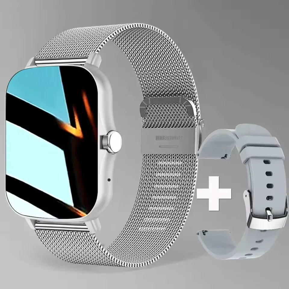 2026 New Smart Watch For Android IOS 1.83Inch Color Screen Bluetooth Call Blood Oxygen/Pressure Monitoring Smart Watch Women Men