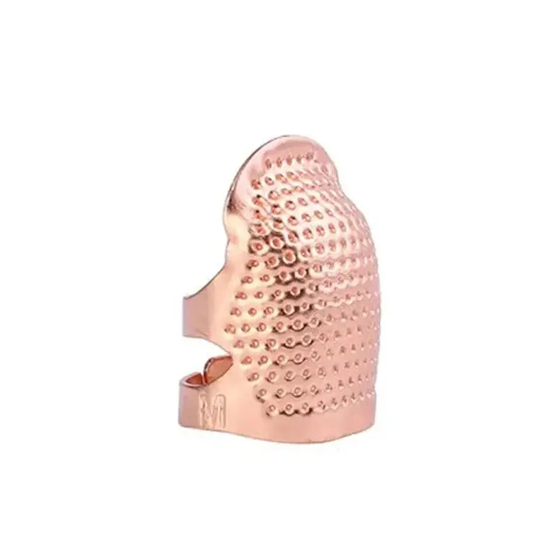 Adjustable Vintage Sewing Thimble, Handmade Non-slip Embroidery against Ring, Vintage Needle Presser Needle Hoop Finger Holder