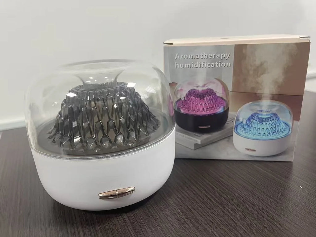 Aroma Diffuser Humidifier, Mist & Scent Dispenser with Adjustable 7-Color Lights, Ambient Lamp for Home Bedroom, Ideal Gift
