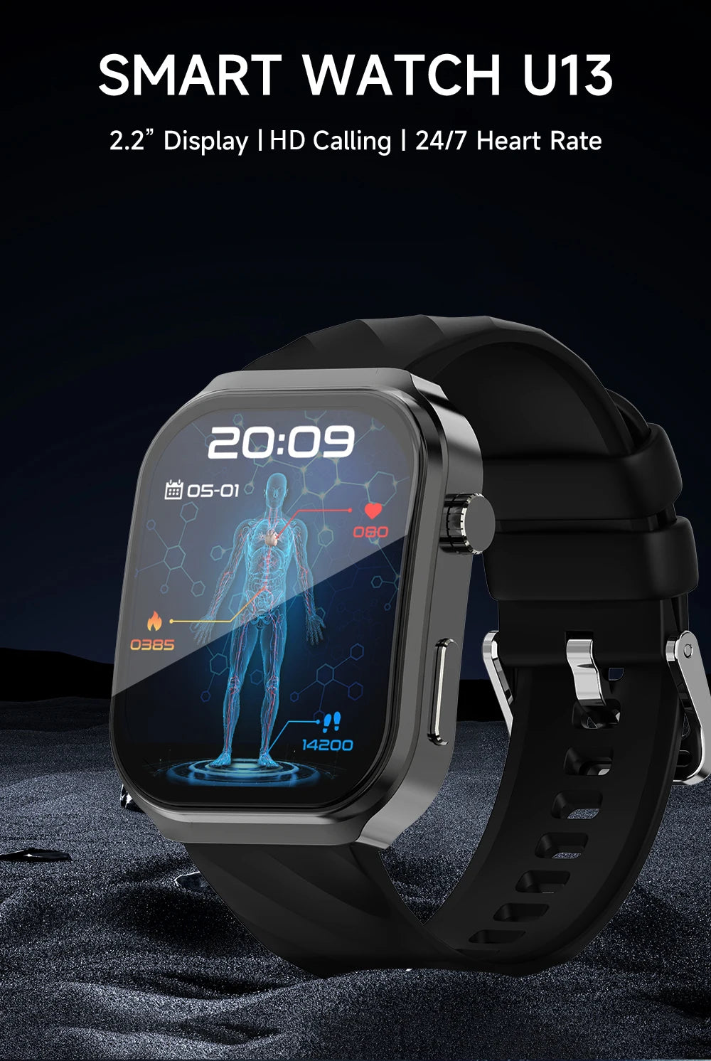 LIGE 2026 New AI Healthy Diagnose Smart Watch Blood Lipid Uric Acid Bluetooth Call Blood Pressure Health Smartwatch Men Women