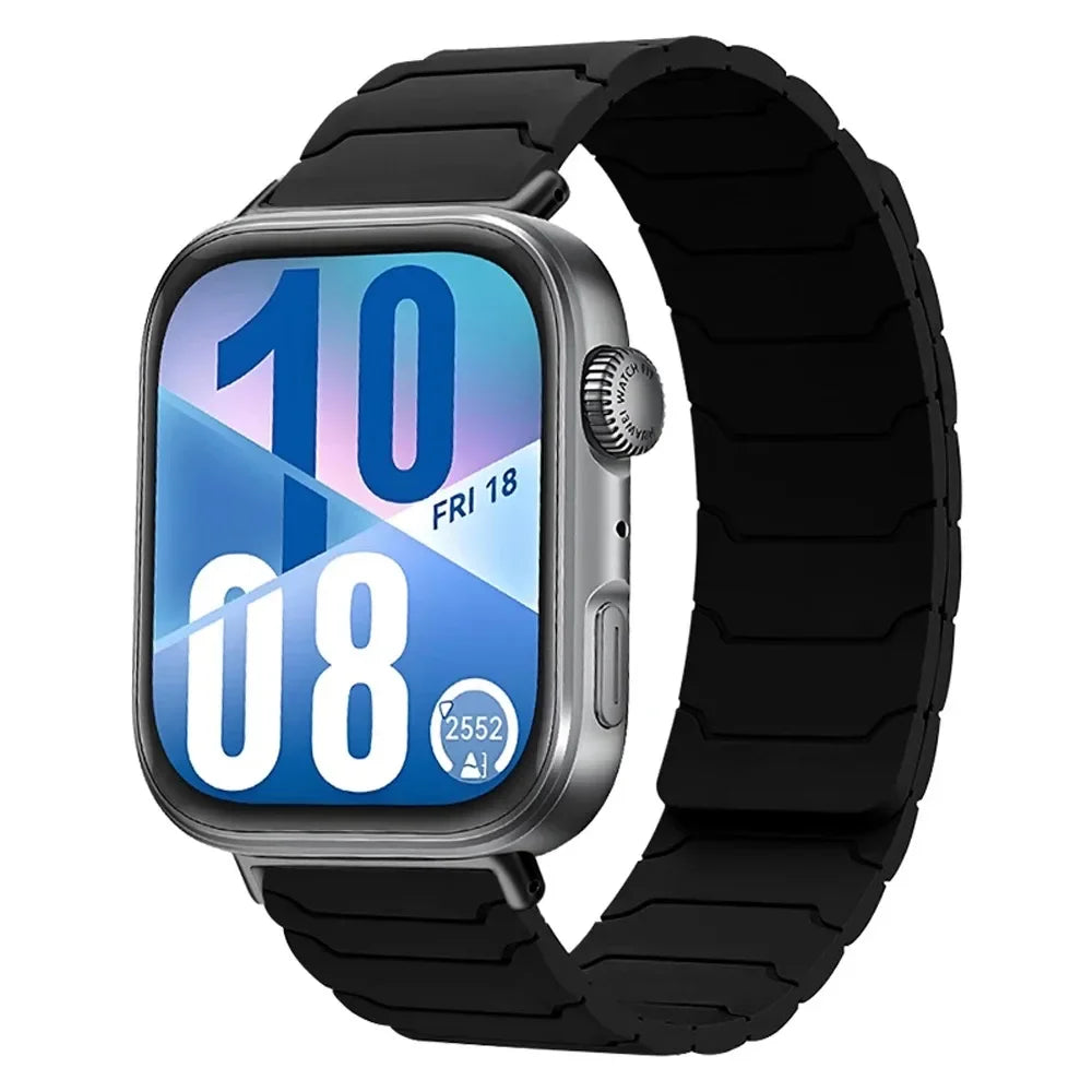Magnetic Silicone Strap For Huawei Watch Fit 5/4/3 Sports Comfortable Replacement Wristband Huawei Watch Fit 4-5 Pro Accessories