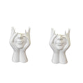 a1PCS Creative Human Body Art Styling Office Supplies Desktop Multifunctional Storage Pen Holder Makeup Brush Holder Decoration
