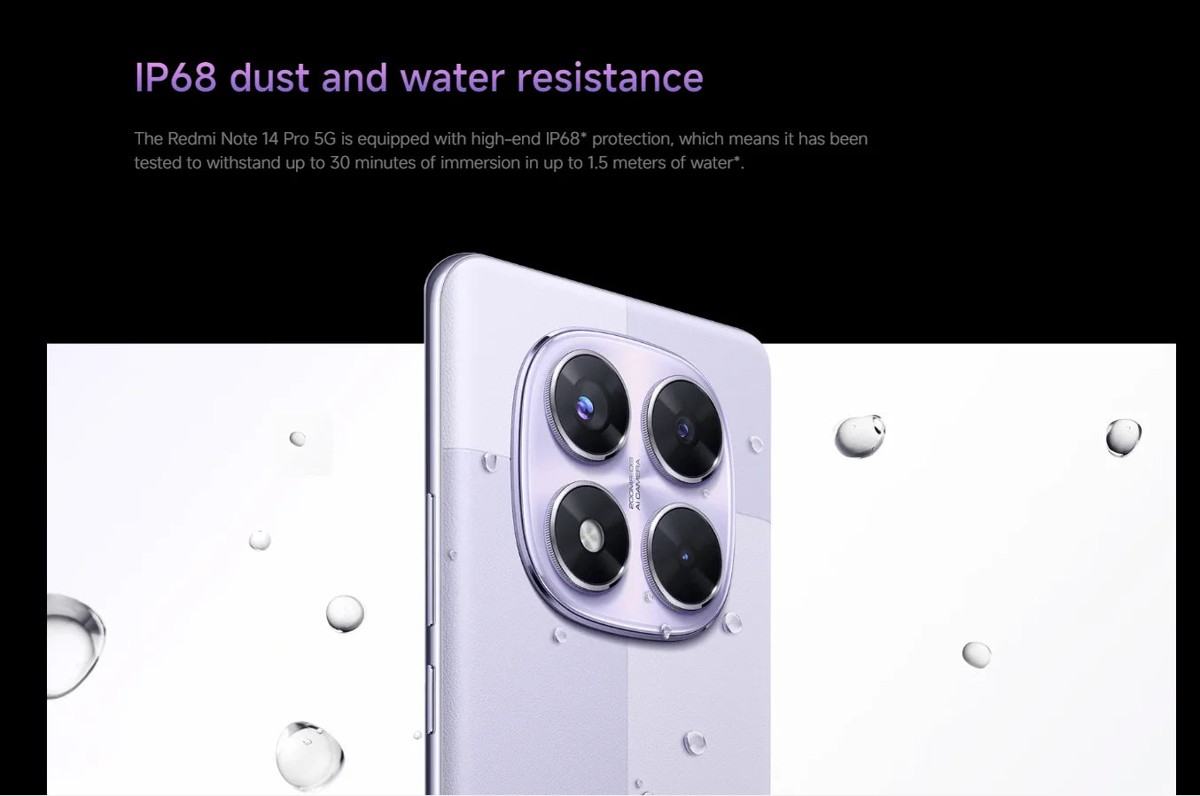Redmi Note 14 Pro 5G NFC 12G 512GB Smartphone Size 7300 + 200MP Camera 1.5K 120Hz AMOLED Display Screen