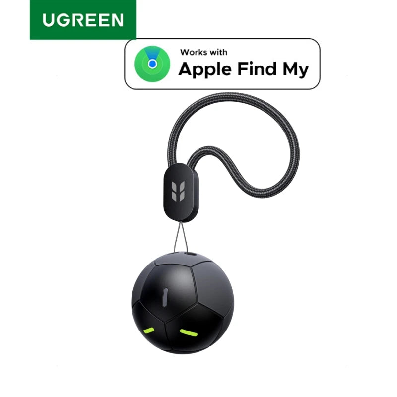 【Soccer-Shaped Design】UGREEN FineTrack Smart Finder Tracker for iOS Apple Find My | 5-Year Battery Life | IP68 Waterproof