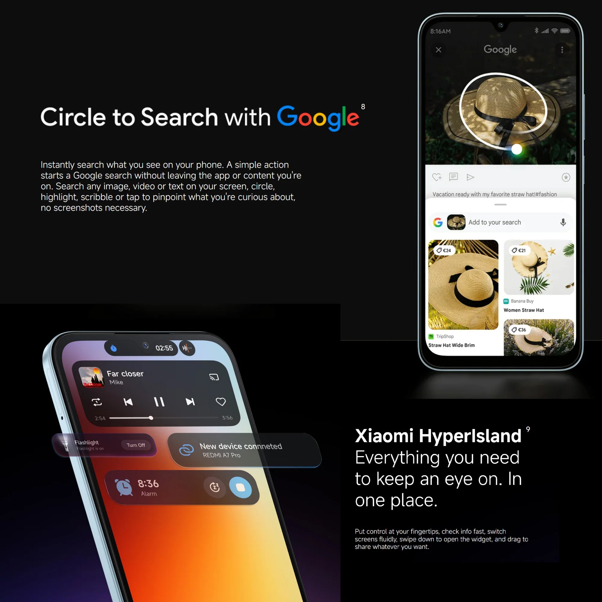 Xiaomi Redmi A7 Pro 4G, 4+64GB, Global Version, 6.9" 120Hz LCD Display DC Dimming Powered by UNISOC T7250 Processor 13MP Main Camera 8MP Front Camera 6000mAh 15W Side Fingerprint Sensor 3.5mm Headphone Jack NFC
