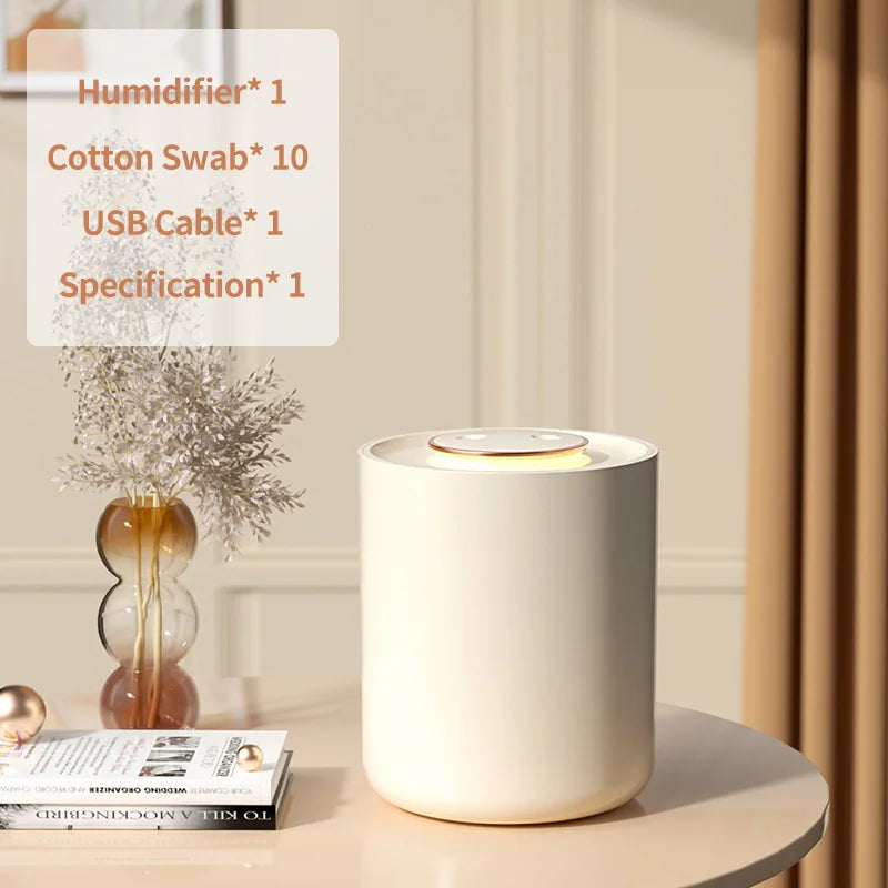 KasyDoff 1500ML Air Humidifier, Professional Home Household Desktop Humidifier, Plant Mist Aroma Diffuser
